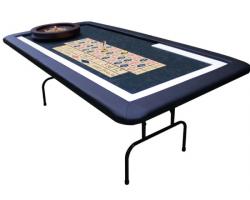 Monaco Series Roulette table with Folding legs